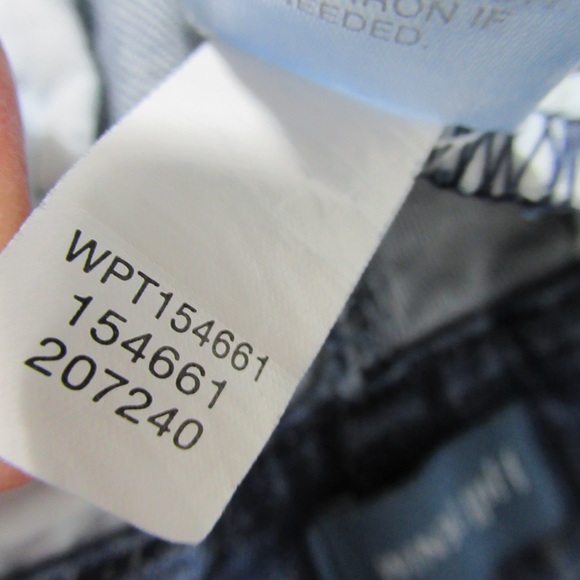 J. Jill Authentic Fit Front Slit Ankle Denim Jeans Size 14 - Picture 9 of 12